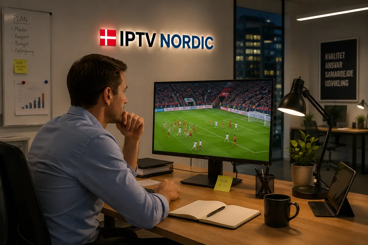 IPTV Nordic live fodbold streaming i 4K UHD